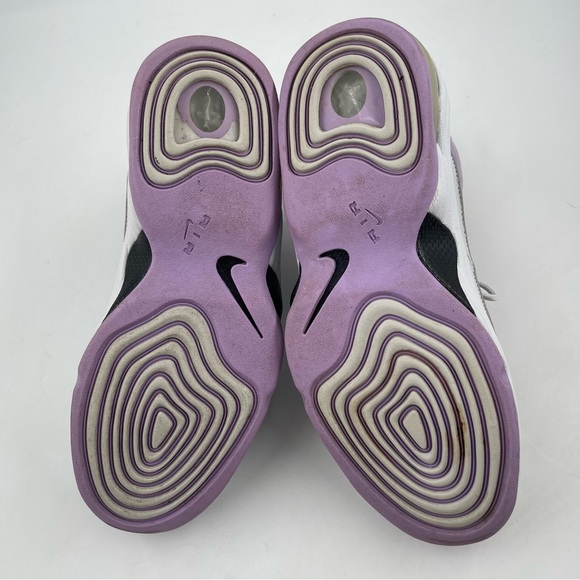 👞 Nike Air Penny II 2 Platinum/Purple Hardaway Basketball Shoes - Size 8.5 - Picture 10 of 13